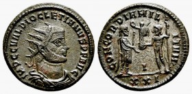 Diocletianus Radiatus Concordia Militum 3,86 g / 21 mm