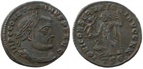 Constantine I Æ Follis. Thessalonica, AD 312-313. 3,6.g