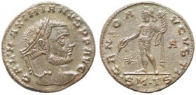 Maximinus II, 309-313 Follis Thessalonica circa 312, Æ 23mm., 6,7g.
