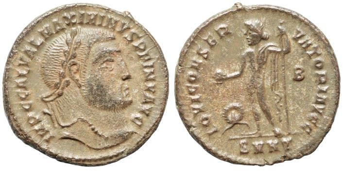 MAXIMINUS II. DAIA (310 - 313 n. Chr.). Follis. 313 n. Chr. Cyzicus.4,8.g