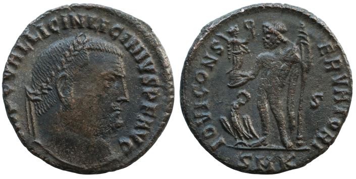 Licinius, 308-324 Follis Nicomedia circa 313-317, Æ 20mm., 3,5..g.