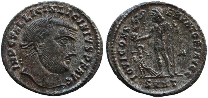 LICINIUS I (308-324). Follis. Heraclea.3,3.g,23.mm