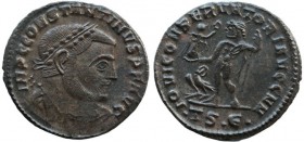 Constantine I, 307-337 Follis Thessalonica circa 312-313, Æ 23.mm., 3,7.g