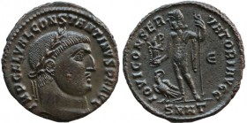 Constantinus I. (306-337 n.Chr.)(D) Follis (4,0.g), Heraclea Thraciae (Eregli), 5. Offizin 313-314 n.Chr.