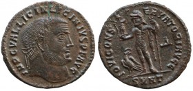 Licinius, 308-324 Follis Heraclea circa 313-314, Æ 22mm., 3.6.g.