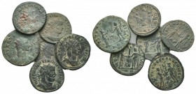 Lot of 6 Antoninian IV cent.19.00.g, billon ,.You get the coins in the picture.No return