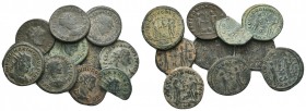 Lot of 10 Antoninian IV cent.30,2.g, billon ,.You get the coins in the picture.No return