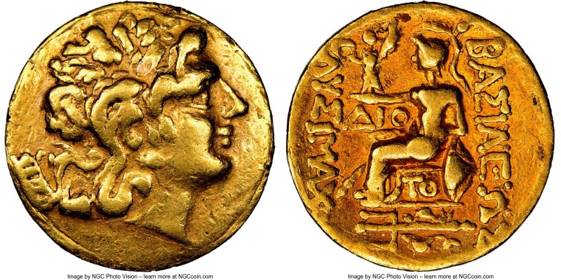PONTIC KINGDOM. Mithradates VI Eupator (120-63 BC). AV stater (18mm, 7.38 gm, 12...