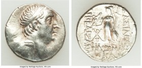 CAPPADOCIAN KINGDOM. Ariobarzanes I Philoromaeus (96-63 BC). AR drachm (17mm, 4.27 gm, 12h). XF. Eusebeia under Mount Argaeus, dated Year 21 (75/4 BC)...