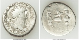 Domitian (AD 81-96). AR cistophorus (24mm, 10.50 gm, 7h). Fine. Rome, AD 82. IMP CAES DOMITIAN AVG P M COS VIII, laureate head of Domitian right / Aqu...
