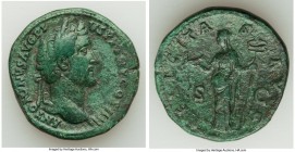 Antoninus Pius (AD 138-161). AE as (32mm, 22.53 gm, 1h). XF. Rome, AD 147. ANTONINVS AVG PIVS P P TR P COS COS IIII, laureate head of Pius right / FEL...