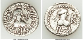 ANCIENT LOTS. Greek. Bosporan Kingdom. Rhescuporis IV (AD 242/3-276/7). Lot of two (2) AR staters. VF. Includes: Dated Year 549 (AD 252/3), MacDonald ...