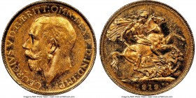 George V gold Sovereign 1919-P MS60 NGC, Perth mint, KM29. AGW 0.2355 oz. 

HID09801242017

© 2020 Heritage Auctions | All Rights Reserve