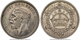 George V Crown 1936 MS63 NGC, KM836, S-4036. Mintage: 2,473. Choice, displaying sharp detailing and only light instances of handling over satiny surfa...