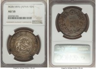 Meiji Yen Year 28 (1895) AU58 NGC, KM-YA25.3. Toning over subdued luster. 

HID09801242017

© 2020 Heritage Auctions | All Rights Reserve