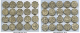 Lithuania. Alexander I 20-Piece Lot of Uncertified 1/2 Groschen ND (1501-1506) VF, Gum-472. 20mm. Average weight 1.21gm. Sold as is, no returns. 

H...