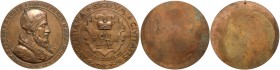 Medaliony (19.5cm) Zygmunt II August | Augustów - awers i rewers (2szt) RR