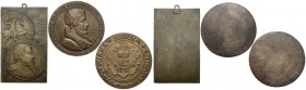 Plakieta i medaliony, Zygmunt II August (3szt)