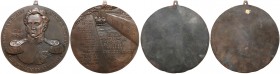 Medaliony (22.5cm) Gen. Prądzyński - awers i rewers (2szt)