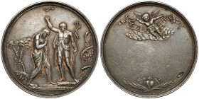 Medal SREBRO na pamiątkę chrztu