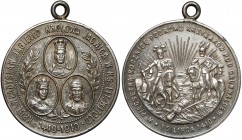 Medal 500. rocznica pogromu Krzyżaków, Gunwald, 1910 r. RR