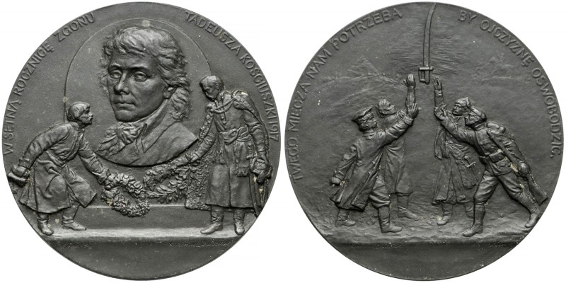 Medal 100. rocznica śmierci Tadeusza Kościuszki 1917 (Chudziński)
 Pięknie zach...