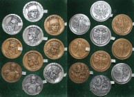 Medale królowie Polski (10szt)