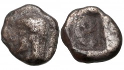 Grecja, Jonia, Kolophon, Hemiobol 525-500r. p.n.e.