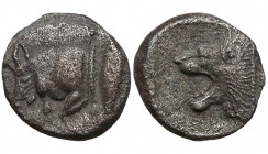 Grecja, Mezja, Kyzikos, Diobol, 450-400r. p.n.e.