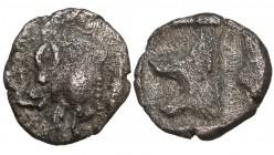 Grecja, Mezja, Kyzikos, Hemiobol, 450-400r. p.n.e.