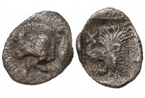 Grecja, Mezja, Kyzikos, Tetartemorion, 450-400r. p.n.e.