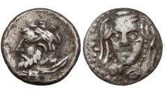 Grecja, Cylicja, Hemiobol, 400-300r. p.n.e.