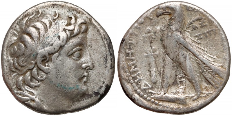 Grecja, Królestwo Seleucydów, Demetriusz II Nikator, Tetradrachma, 129/8r. p.n.e...