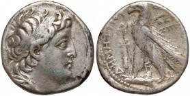 Grecja, Królestwo Seleucydów, Demetriusz II Nikator, Tetradrachma, 129/8r. p.n.e.