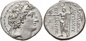 Grecja, Królestwo Seleukidów, Antiochos VIII. Grypos, Tetradrachma, Ake-Ptolemais (121-113pne)