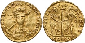 Cesarstwo Rzymskie, Anthemius 467-472 r. n.e. Solidus, Ravenna, Rzadki!