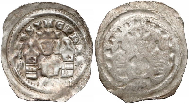 Österreich, Stephan V (1258-60), Pfennig Graz - REX + STHEPHAN
Austria, Stefan ...