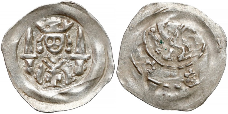 Österreich, Ottakar II. (1260-76), Pfennig Graz - König zwischen Schwertern
Aus...