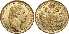 Austria, Franz Joseph I, Ducat 1854-A, Vienna