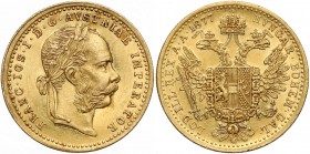 Austria, Franz Joseph I, Ducat 1877