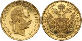 Austria, Franz Joseph I, Ducat 1887
