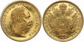 Austria, Franz Joseph I, Ducat 1889