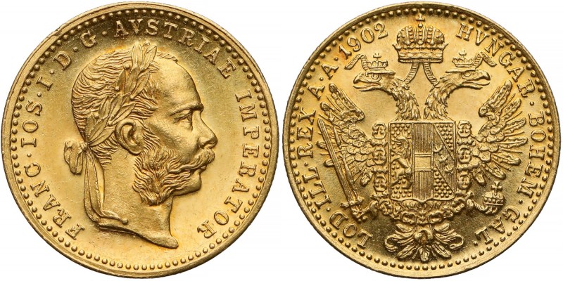 Austria, Franz Joseph I, Ducat 1902
Austria, Franciszek Józef I, Dukat 1902
 Z...