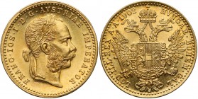 Austria, Franz Joseph I, Ducat 1902