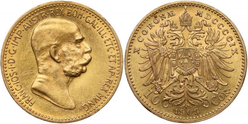 Austria, Franz Joseph I, 10 corona 1909
Austria, Franciszek Józef I, 10 koron 1...