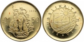 Malta, 50 Pounds 1976