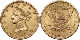 United States, 10 dollars 1900 - Coronet Head