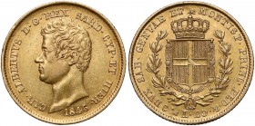 Italy, Sardinia, Carlo Alberto, 20 lire 1845 - Anchor