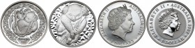 Australia, 5 i 1 dollar 2000-2007 Koala (2pcs)
