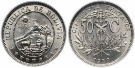Bolivia, 50 centavos 1939